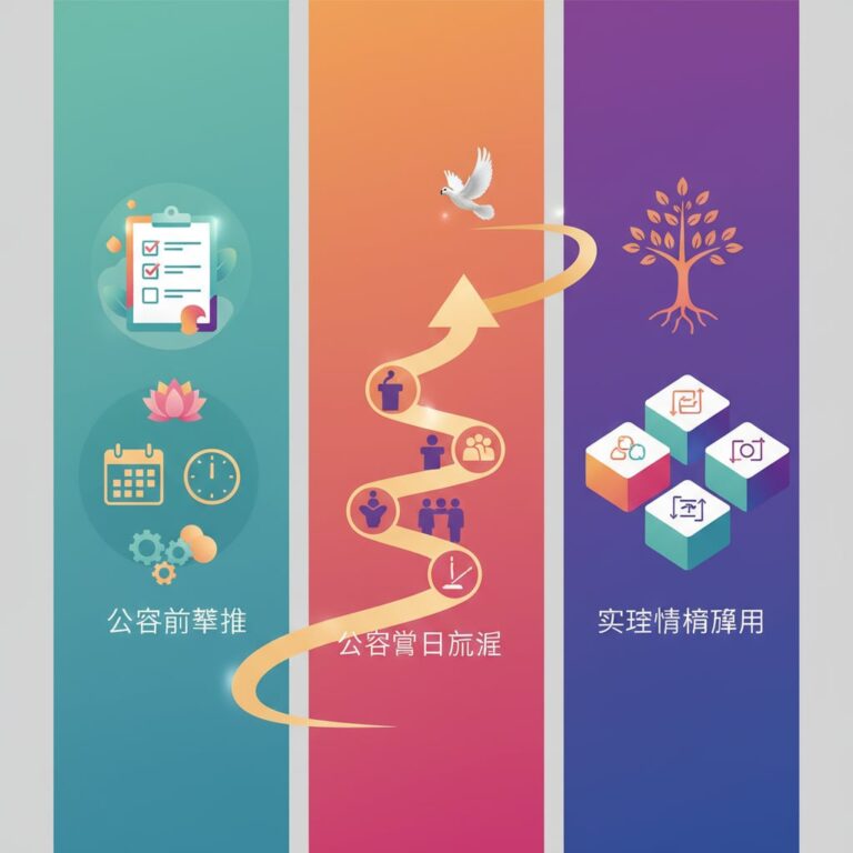 公祭流程順暢指南:專業檢查清單與時間安排,減輕家屬壓力