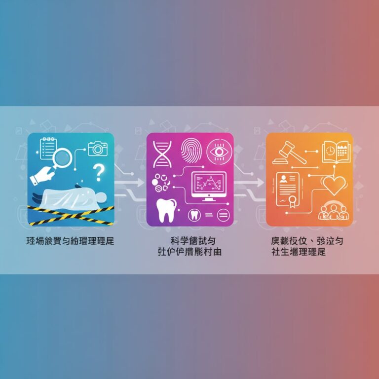 無名屍處理全解析:專業人員如何辨識身份與執行後續程序